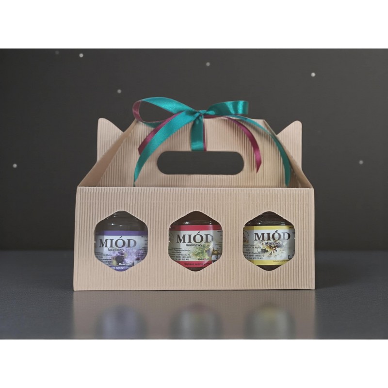 M589 Miodowy zestaw prezentowy